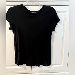 Vince black short sleeve T-shirt